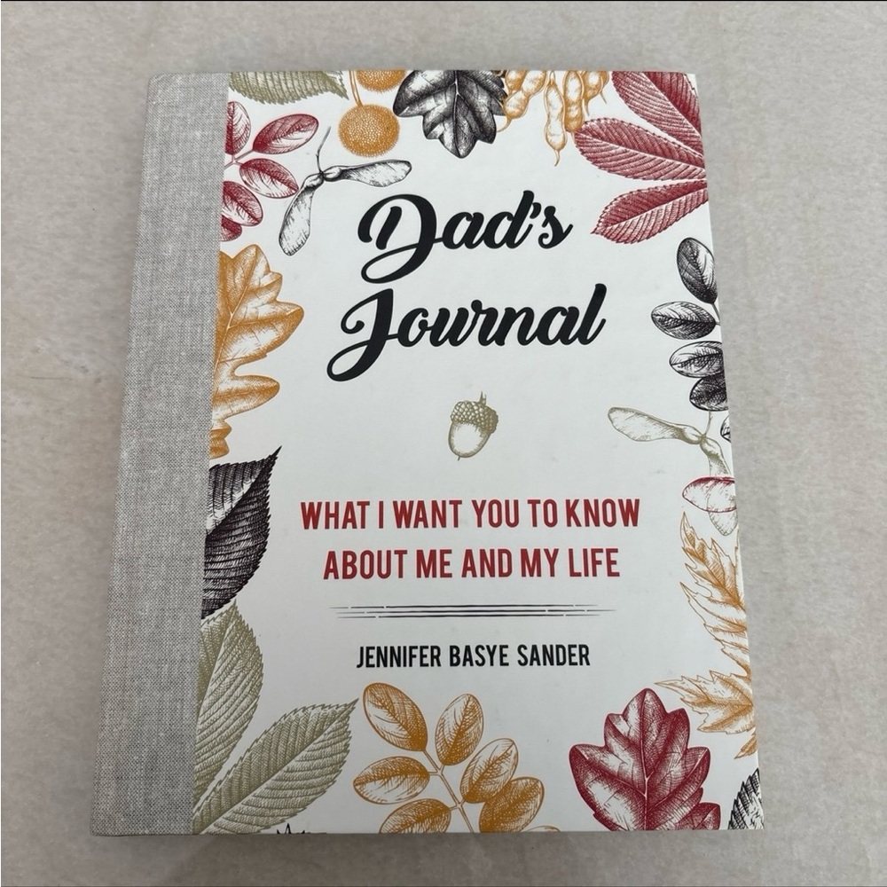 Dad's Journal Hardcover - Jennifer Sander